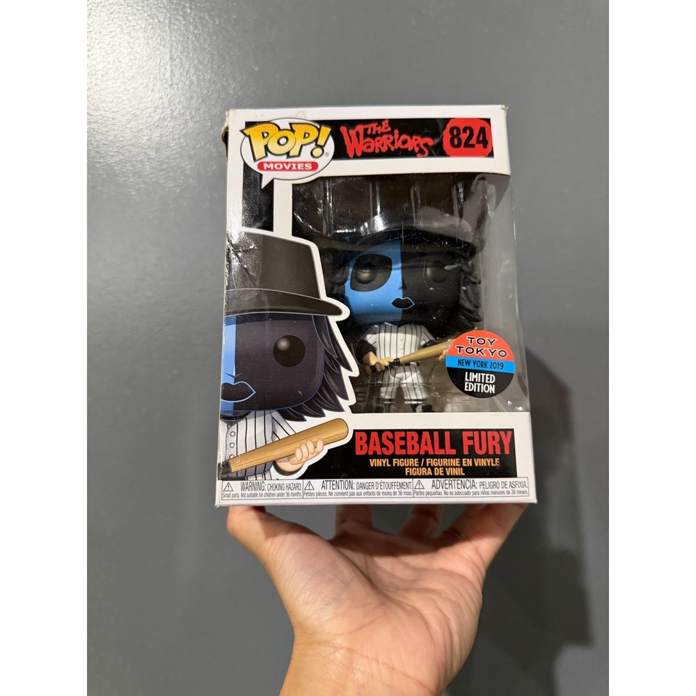 Funko Pop! Movies: The Warriors Baseball Fury Blue #824 Toy Tokyo NYCC 2019 LE